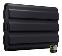 SAMSUNG MU-PE2T0S/AM T7 Shield Portable Solid State Drive 2TB 2022 Black Bundle with 1 YR CPS Enhanced Protection Pack