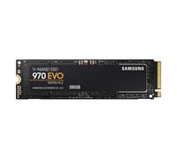 SAMSUNG (MZ-V7E500BW) 970 EVO SSD 500GB - M.2 NVMe Interface Internal Solid State Drive with V-NAND Technology Black/Red