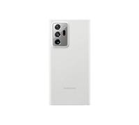 Samsung Note20 Ultra Silicone Cover, White Silver