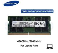 Samsung Notebook DDR5 RAM 8GB 16GB 32GB 4800MHz 5600MHz SODIMM 262pin for Laptop Computer Dell Lenovo Asus HP Memory Stick