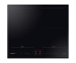 Samsung NZ64B5066KK 60cm 4 Zone Induction Hob in Black with Flex Zone