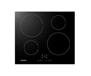 Samsung NZ64F3NM1AB Series 3 60cm Four Burner Electric Induction Hob in Black