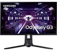 SAMSUNG Odyssey G3 Series 24-Inch FHD 1080p Gaming Monitor, 144Hz, 1ms, 3-Sided Border-Less, VESA Compatible, Height Adjustable Stand, FreeSync Premium (LF24G35TFWNXZA)