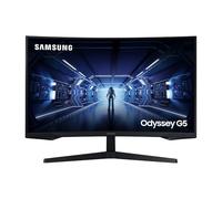 Samsung Odyssey G5 LC27G55TQWRXXU 27" 1000R Curved Gaming Monitor - 144Hz, 1ms, 1440p QHD, Freesync Premium, HDR10, HDMI, Displayport