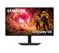 Samsung Odyssey G5 (S27FG506EU), 27 Inch, 2560 x 1440 (QHD), IPS, 180Hz, 1ms, G-Sync, HDMI, DisplayPort, Audio Input, HAS, Pivot
