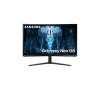 Samsung Odyssey Neo Quantum Mini LED G85NB LS32BG850NPXXU 32" Curved 4K Ultra HD Gaming Monitor Matte Screen - 240Hz, 1ms, 3840x2160, HDR2000, HDMI 2.1, 1000R, Freesync Premium Pro, Height Adjust