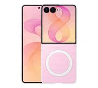 Samsung Official Clear Magnet Case for Galaxy Z Flip8 Transparent | Protective clear case compatible with magnet accessories.