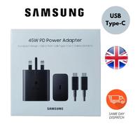 Samsung Official Genuine 45W PD Power Adapter Compact Design USB-C Cable