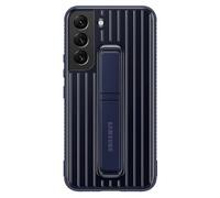 Genuine / Official Samsung Galaxy S22+ Plus Standing Case / Cover - Navy (Blue)