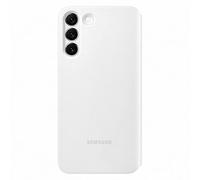 Samsung Official S22+ Smart Clear View Cover White
