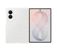 Samsung Official Silicone Magnet Case for Galaxy Z Fold8 Cream | Case & Anti-reflecting screen protector in-box. A soft touch silicone with integrated magnet.