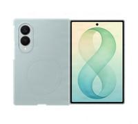 Samsung Official Silicone Magnet Case for Galaxy Z Fold8 Pistachio | Case & Anti-reflecting screen protector in-box. A soft touch silicone with integrated magnet.