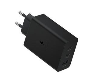 Samsung Official Wall Charger 65W USB-A and Dual USB-C Power Delivery Black
