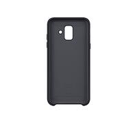 Samsung Original A6 Silicone Dual Layer Cover Case - Black