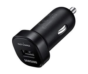 Samsung Original Fast Charging Mini Adaptive Car Charger with Micro USB Cable, Black