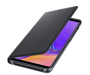 Samsung Original Galaxy A9 2018 Wallet Cover Case, Black