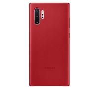 Samsung Original Galaxy Note10+ Leather Cover, Official Samsung Galaxy Note10+ Case/Leather Phone Case Made with Genuine Hardwearing Italian Calf Leather - Red
