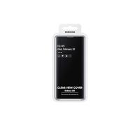 Official Genuine Original Samsung Clear View Standing Case Cover for Samsung Galaxy S10 - Black