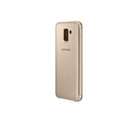 Samsung Original J6 Wallet Folio Flip Cover Case - Gold