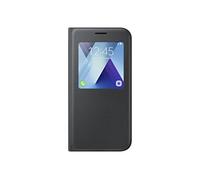 Official Samsung Galaxy A5 2017 S View Premium Cover Case Black EF-CA520PBEGWW