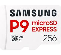Samsung P9 Express microSD Express Memory Card - 256 GB, White