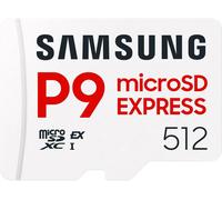 SAMSUNG P9 Express microSD Express Memory Card - 512 GB, White