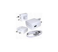 SAMSUNG Power UK 3-Pin Wall Travel USB Charger with 2A Micro USB Cable - Galaxy S4 Compatible (Code 441858)