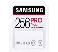 Samsung PRO Plus 256GB SDXC UHS-I U3 100MB/s Read Memory Card for Full HD & 4K UHD MB-SD256H/EU