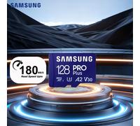 Samsung PRO Plus TF Card 128GB 256GB 512GB 1TB Memory Card Up to 180 MB/s C10 U3 V30 A2 for Smartphones Tablets DJI Drone