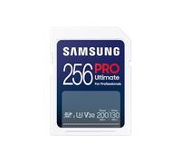 Samsung PRO Ultimate SD card, 256 GB, UHS-I U3, Full HD & 4K UHD, 200 MB/s read, 130 MB/s write, Memory card for smartphone, Drone or action cam, MB-SY256S/WW