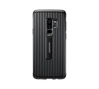 Samsung Protective Cover Case with Flip-Out Stand for Galaxy S9 Plus - Black,EF-RG965CBEGWW