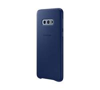 Samsung Protective Leather Cover for Galaxy S10 - Official Galaxy S10 Case - Hardwearing Genuine Leather Phone Case for the Samsung Galaxy S10 - Navy Blue