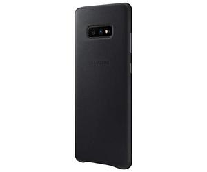 Samsung Protective Leather Cover for Galaxy S10e - Official Galaxy S10e Case - Hardwearing Genuine Leather Phone Case for the Galaxy S10e - Black