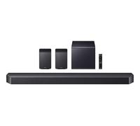 SAMSUNG Q Series Soundbar HW Q990F 11.1.4 hp w/subwoofer and rear speaker, graphite black