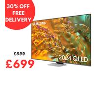 SAMSUNG Q80D 55 inch QLED 4K HDR Smart TV (2024) - QE55Q80D