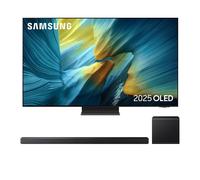 Samsung QE65S95FATXXU 65 Inch OLED S95F 4K UHD HDR Smart AI TV with HW-QS700F 3.1.2ch Q-Series Soundbar Bundle
