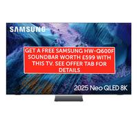 Samsung QE75QN990F 75 inch Neo QLED Mini LED 8K HDR Smart TV