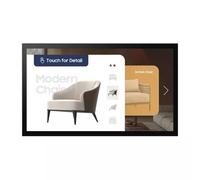 Samsung QM32C-T Digital signage flat panel 81.3 cm (32") LCD Wi-Fi 400 cd/m Full HD Black Touchscreen Tizen 7.0 16/7