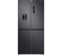 Samsung RF48A401EB4/EU French Style Fridge Freezer with Twin Cooling Plus - Gentle Black Matt