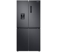 Samsung RF48A401EB4 Series 8 American Fridge Freezer, Gentle Black Matt E