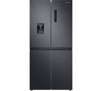 Samsung RF48A401EB4 Total No Frost Multi-door American Fridge Freezer - Gentle Black Matt Black