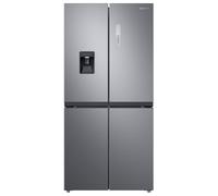 Samsung RF48A401EM9 Series 8 4 Door American Fridge Freezer With Water Dispenser Non Plumbed - SILVER