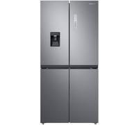 Samsung RF48A401EM9 Series 8 American Fridge Freezer, Gentle Silver Matt E