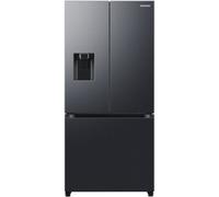 Samsung Series 7 RF50C532EB1/EU Wifi Connected Non-Plumbed American Fridge Freezer - Black - E Rated, Black