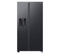 Samsung Series 7 SpaceMax™ RS65DG5403B1 Wifi Connected Plumbed Total No Frost American Fridge Freezer - Black - E Rated, Black