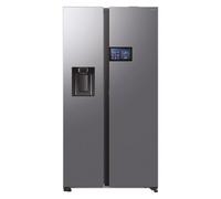 Samsung Rs90F64Eefeu 70:30 American Style Freestanding Automatic Defrost Fridge Freezer - Satin Stainless Steel Effect