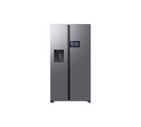 Samsung Series 9 AI Home RS90F64EETEU Wifi Connected Plumbed Total No Frost American Fridge Freezer - Silver - E Rated, Silver