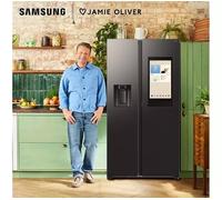 SAMSUNG RS90F66BE Family Hub™ 91cm Frost Free American Fridge Freezer