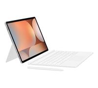 Samsung S10 Ultra Book Tablet Cover with AI Key Keyboard, White