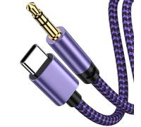 Samsung S25 Ultra USB C to 3.5mm Aux Cable 3FT Type C to Headphone Male Cord Car Stereo Audio Jack Adapter Dongle Cable for Galaxy S25 S24 FE A17 A16 A15 A55 A35 A54 A14 A13 Pixel 9a 9 8 Pro iPhone 16